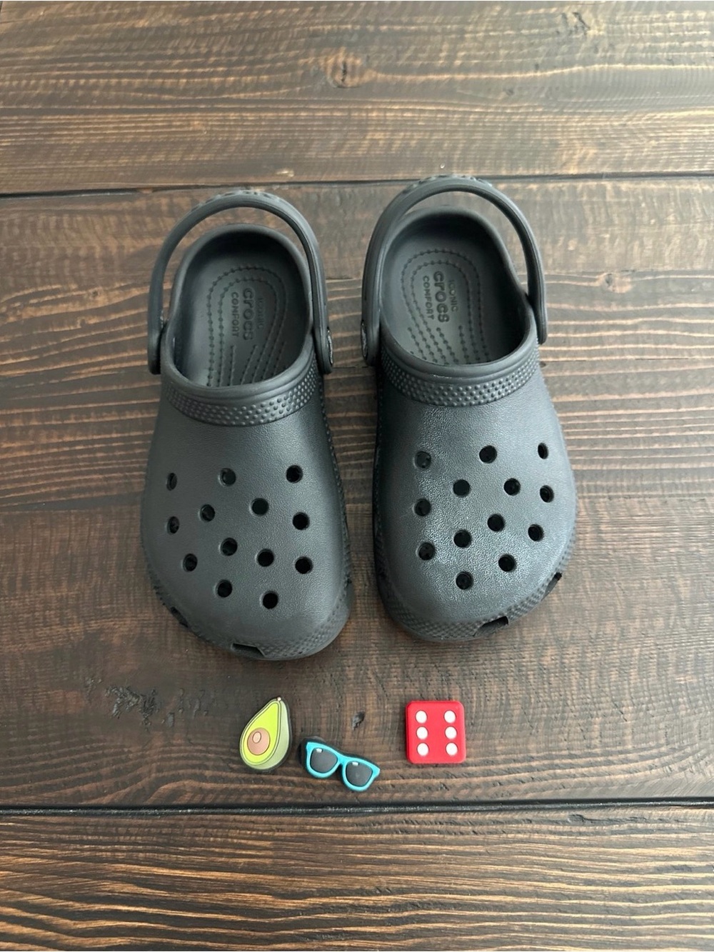 Crocs - Black - Child Size 11